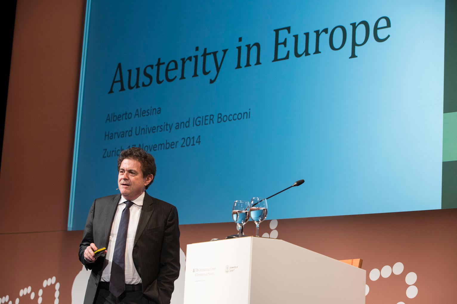 Alberto Alesina criticized Europe for not applying anti-cyclical fiscal policies