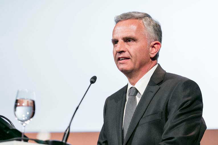 Didier Burkhalter (Head of the Swiss Federal Department of Foreign Affairs)
