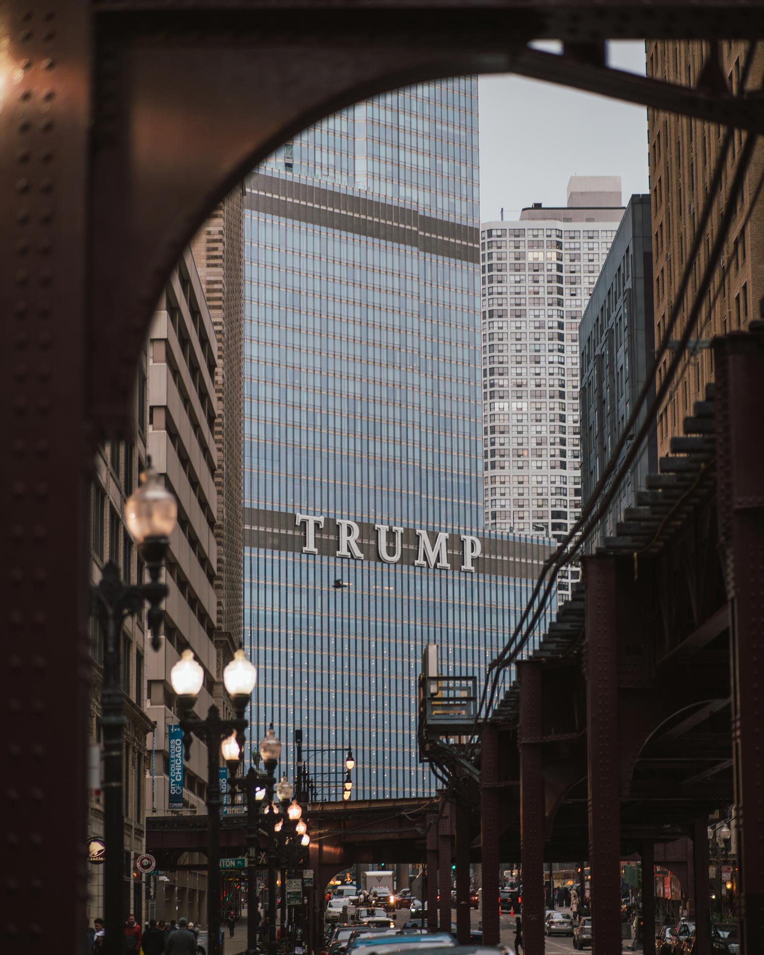 In a re-election bid, will Donald Trump use the state for a revenge campaign? Trump Tower in Chicago, USA. Image via Vince Fleming / unsplash.