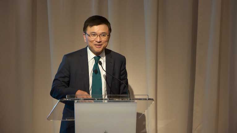 Prof. K.C. Chan on "Renminbi Globalization – The Role of Hong Kong's Financial Center."