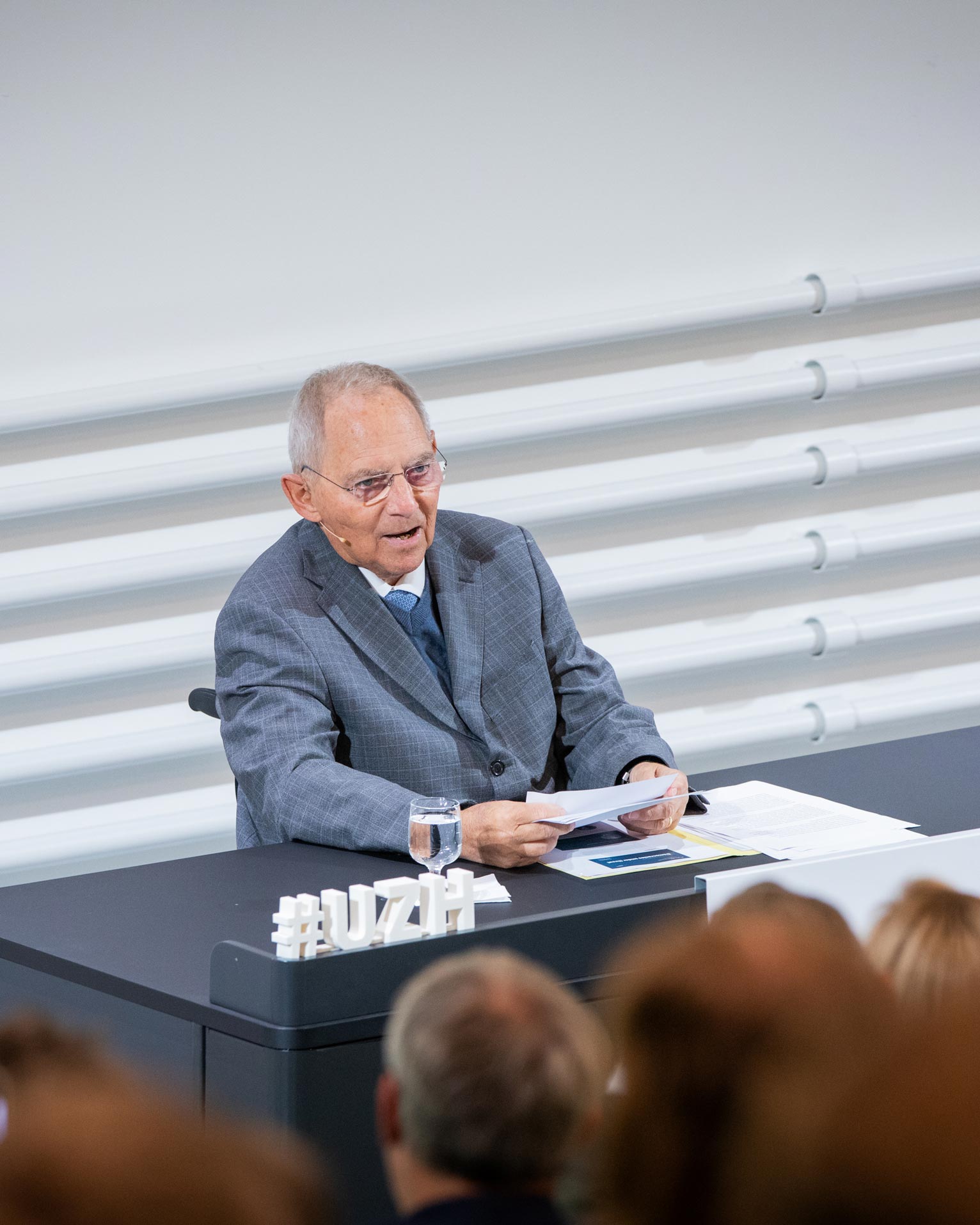 Dr. Wolfgang Schäuble at the UBS Center Opinion on 24 October 2023