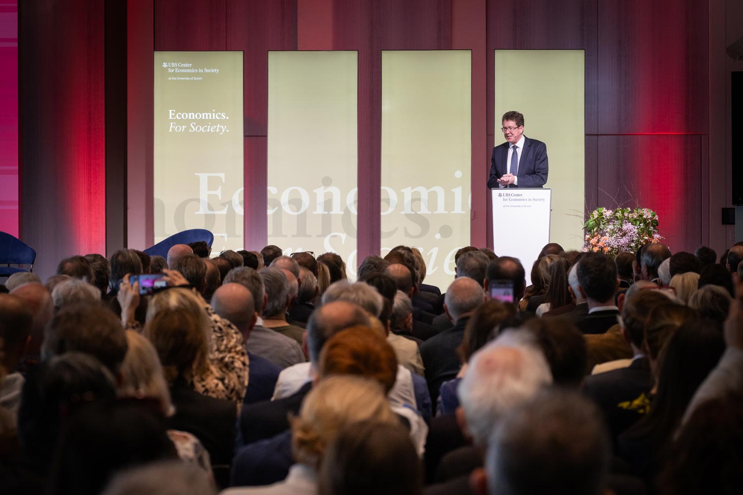 UBS Center Podium im Kongresshaus Zürich, 3.4.2025, Foto: Ueli Christoffel / UBS Center